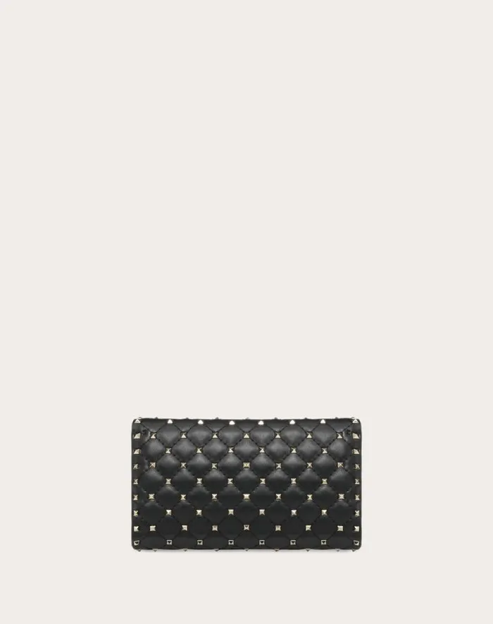 Valentino Shoulder Bags Woman Rockstud Spike Nappa Leather Crossbody Clutch Bag For Woman In Poudre Poudre Valentino Shoulder Bags Woman Rockstud Spike Nappa Leather Crossbody Clutch Bag For Woman In Poudre Poudre