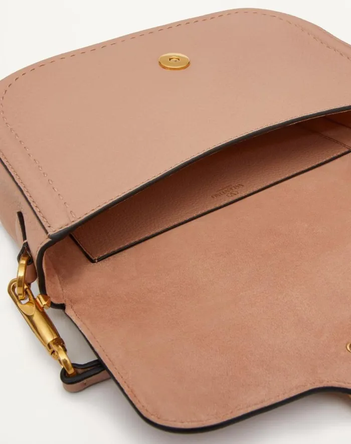Valentino Shoulder Bags Woman Valentino Garavani Alltime Grainy Calfskin Shoulder Bag For Woman In Black Black Valentino Shoulder Bags Woman Valentino Garavani Alltime Grainy Calfskin Shoulder Bag For Woman In Black Black