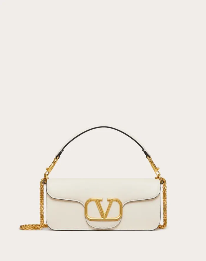 Valentino Shoulder Bags Woman Valentino Garavani Loc Calfskin Shoulder Bag For Woman In Gea Green Gea Green Valentino Shoulder Bags Woman Valentino Garavani Loc Calfskin Shoulder Bag For Woman In Gea Green Gea Green