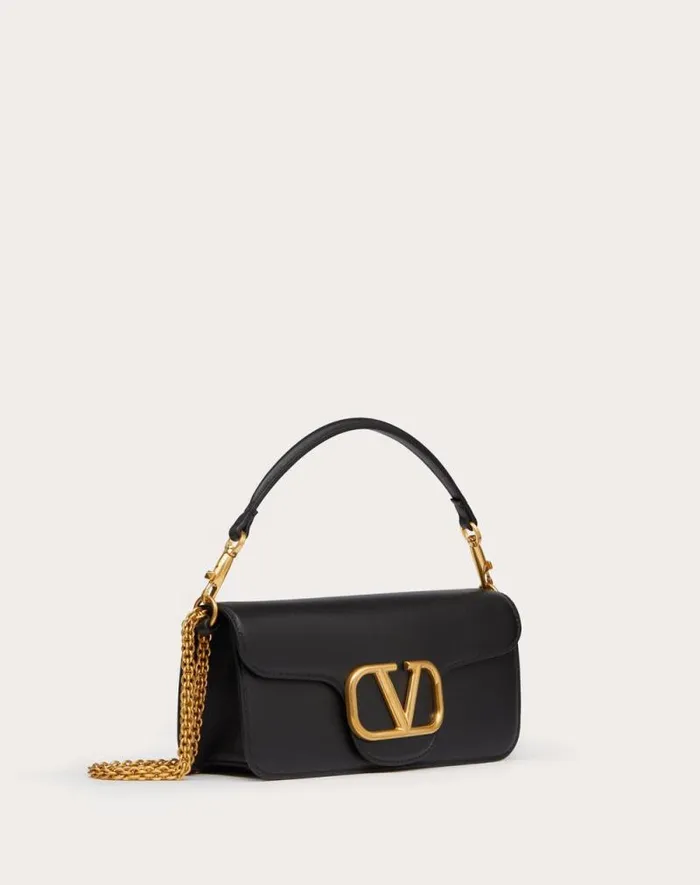 Valentino Shoulder Bags Woman Valentino Garavani Loc Calfskin Shoulder Bag For Woman In Gea Green Gea Green Valentino Shoulder Bags Woman Valentino Garavani Loc Calfskin Shoulder Bag For Woman In Gea Green Gea Green