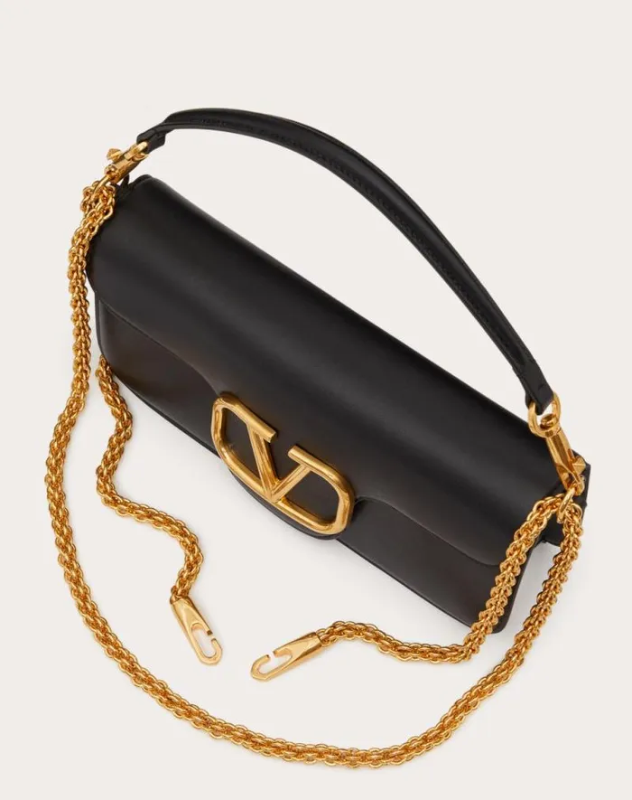Valentino Shoulder Bags Woman Valentino Garavani Loc Calfskin Shoulder Bag For Woman In Gea Green Gea Green Valentino Shoulder Bags Woman Valentino Garavani Loc Calfskin Shoulder Bag For Woman In Gea Green Gea Green