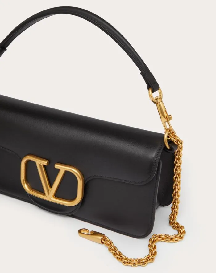 Valentino Shoulder Bags Woman Valentino Garavani Loc Calfskin Shoulder Bag For Woman In Gea Green Gea Green Valentino Shoulder Bags Woman Valentino Garavani Loc Calfskin Shoulder Bag For Woman In Gea Green Gea Green