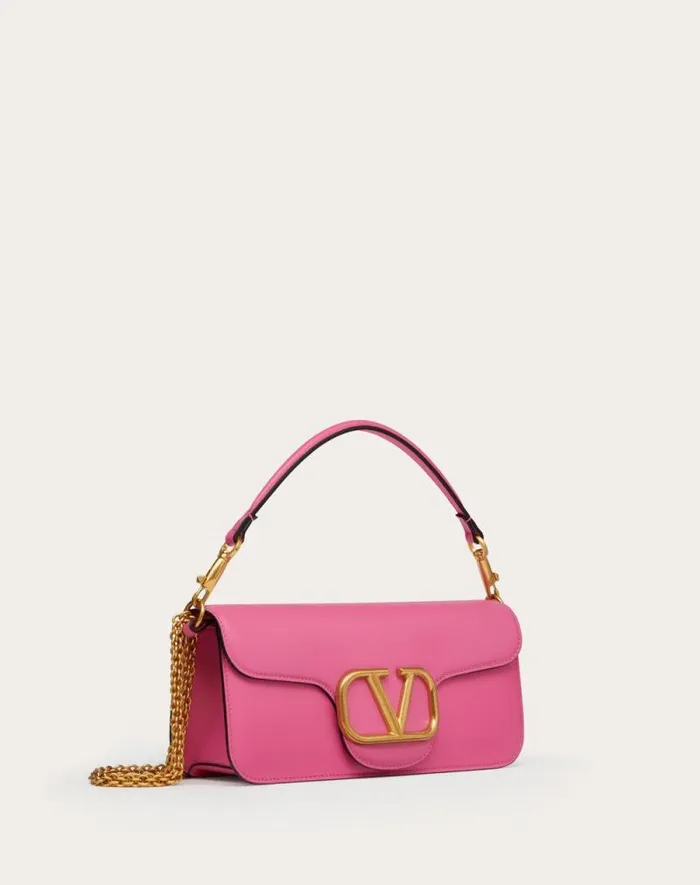 Valentino Shoulder Bags Woman Valentino Garavani Loc Calfskin Shoulder Bag For Woman In Gea Green Gea Green Valentino Shoulder Bags Woman Valentino Garavani Loc Calfskin Shoulder Bag For Woman In Gea Green Gea Green