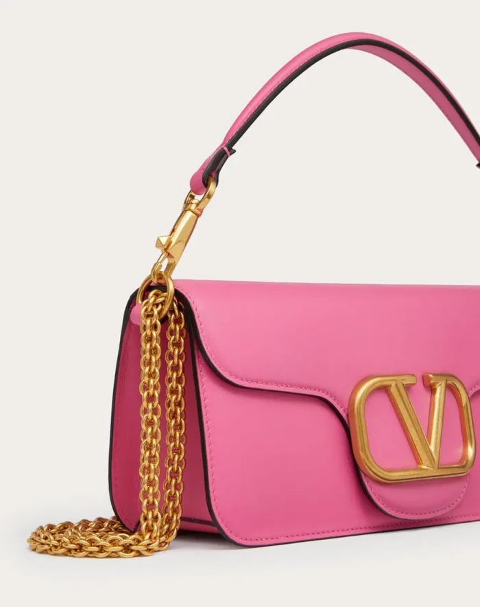 Valentino Shoulder Bags Woman Valentino Garavani Loc Calfskin Shoulder Bag For Woman In Gea Green Gea Green Valentino Shoulder Bags Woman Valentino Garavani Loc Calfskin Shoulder Bag For Woman In Gea Green Gea Green