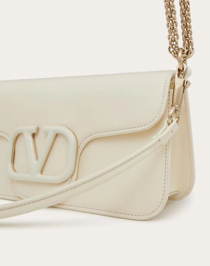 Valentino Shoulder Bags Woman Valentino Garavani Loc Calfskin Shoulder Bag For Woman In Ivory Ivory Valentino Shoulder Bags Woman Valentino Garavani Loc Calfskin Shoulder Bag For Woman In Ivory Ivory