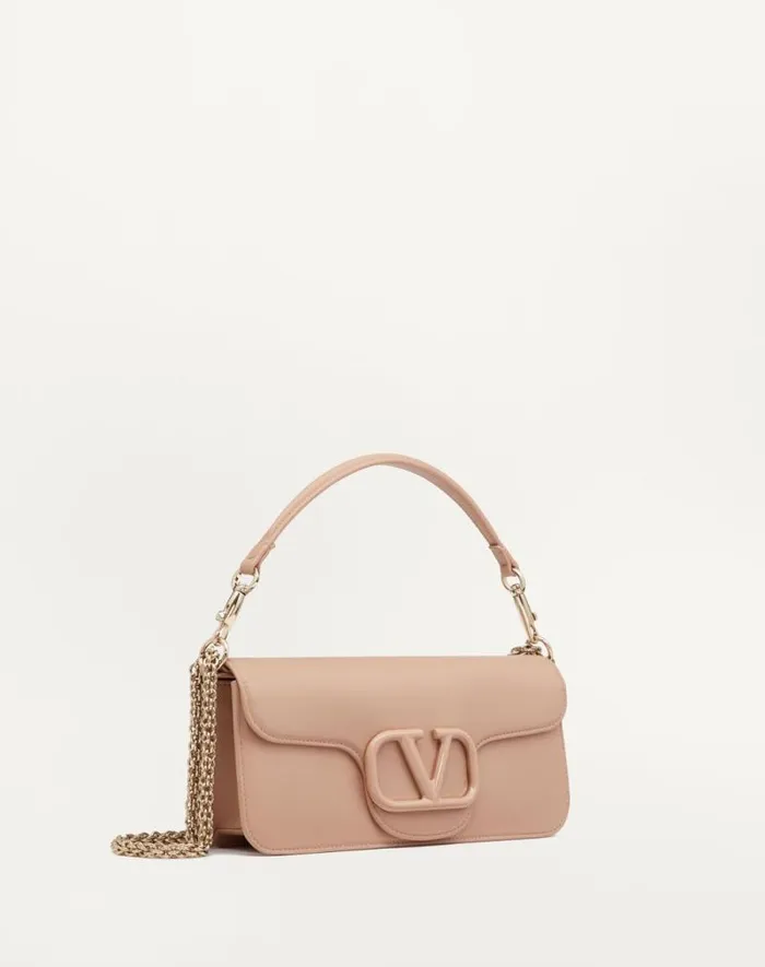 Valentino Shoulder Bags Woman Valentino Garavani Loc Calfskin Shoulder Bag For Woman In Ivory Ivory Valentino Shoulder Bags Woman Valentino Garavani Loc Calfskin Shoulder Bag For Woman In Ivory Ivory