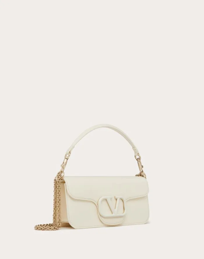 Valentino Shoulder Bags Woman Valentino Garavani Loc Calfskin Shoulder Bag For Woman In Ivory Ivory Valentino Shoulder Bags Woman Valentino Garavani Loc Calfskin Shoulder Bag For Woman In Ivory Ivory