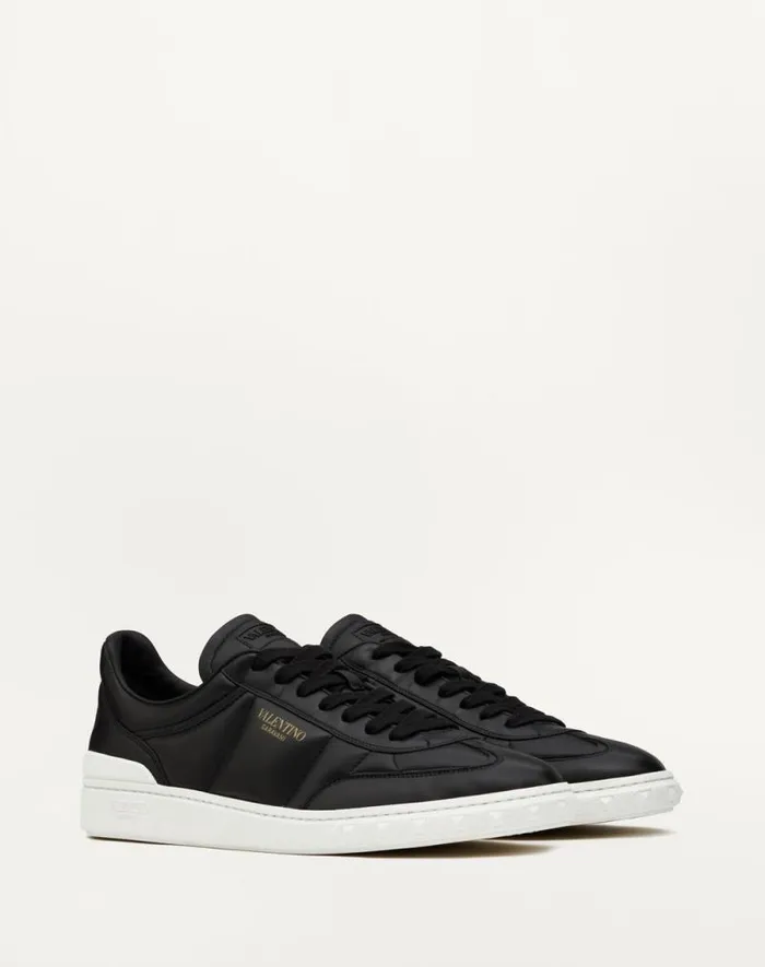 Valentino Sneakers Man Upvillage Low Top Nappa Leather Sneaker For Man In White White Valentino Sneakers Man Upvillage Low Top Nappa Leather Sneaker For Man In White White