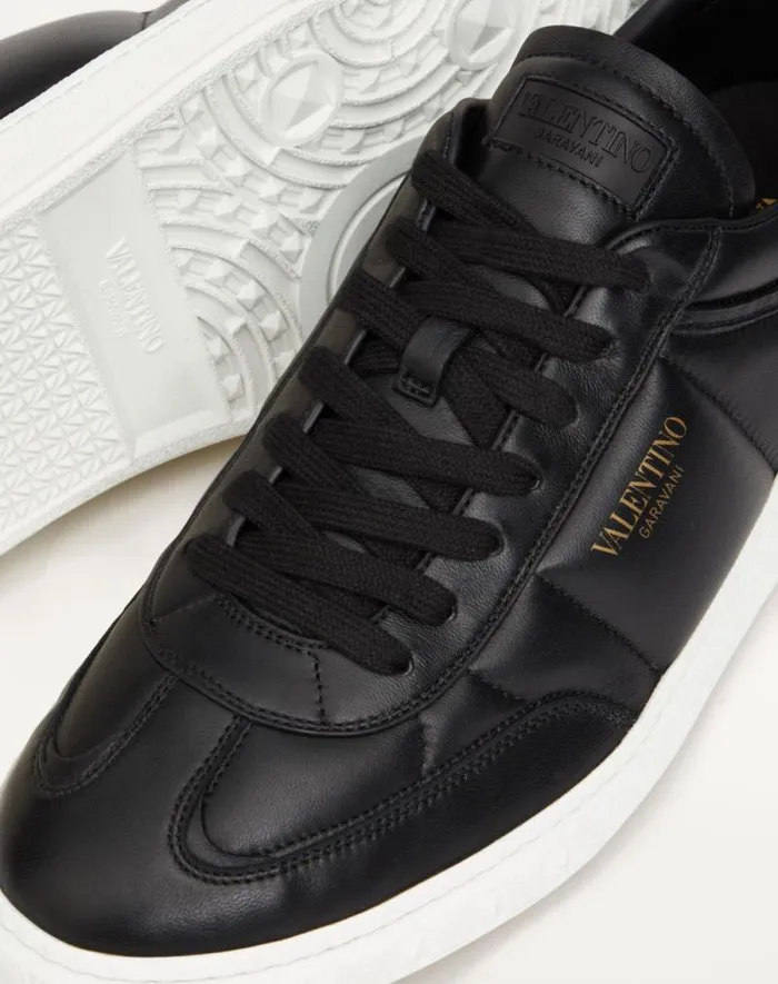 Valentino Sneakers Man Upvillage Low Top Nappa Leather Sneaker For Man In White White Valentino Sneakers Man Upvillage Low Top Nappa Leather Sneaker For Man In White White
