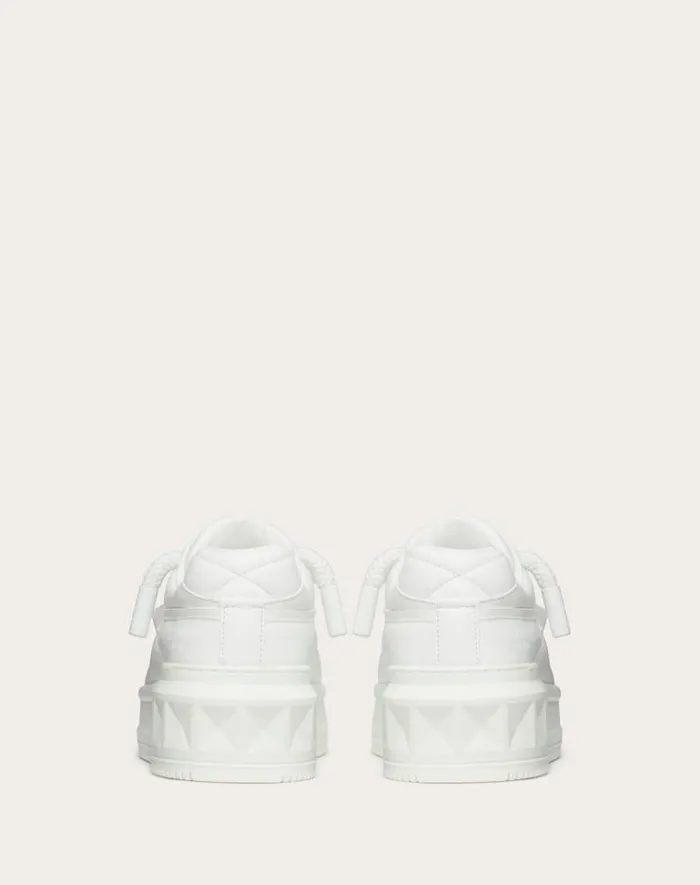 Valentino Sneakers Woman One Stud Xl Trainer In Nappa Leather For Woman In White White