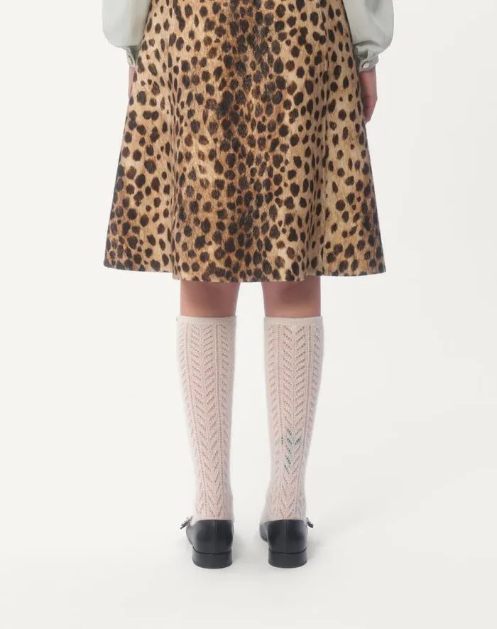 Valentino Soft Accessories Woman Mohair Socks For Woman In Latte Latte Valentino Soft Accessories Woman Mohair Socks For Woman In Latte Latte