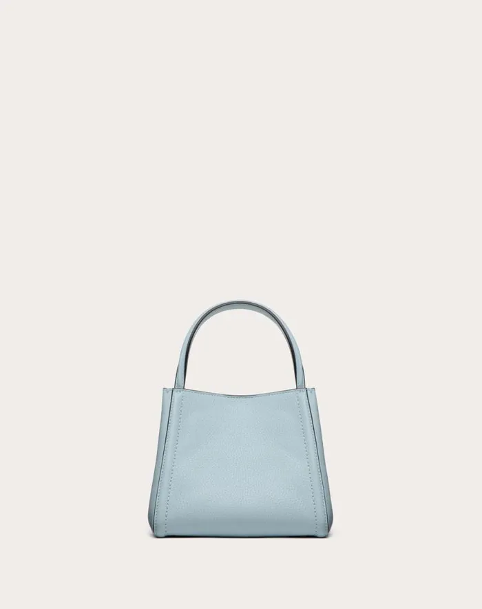 Valentino Top Handle Bags Woman Valentino Garavani Alltime Small Handbag In Grainy Calfskin For Woman In Ivory Ivory Valentino Top Handle Bags Woman Valentino Garavani Alltime Small Handbag In Grainy Calfskin For Woman In Ivory Ivory