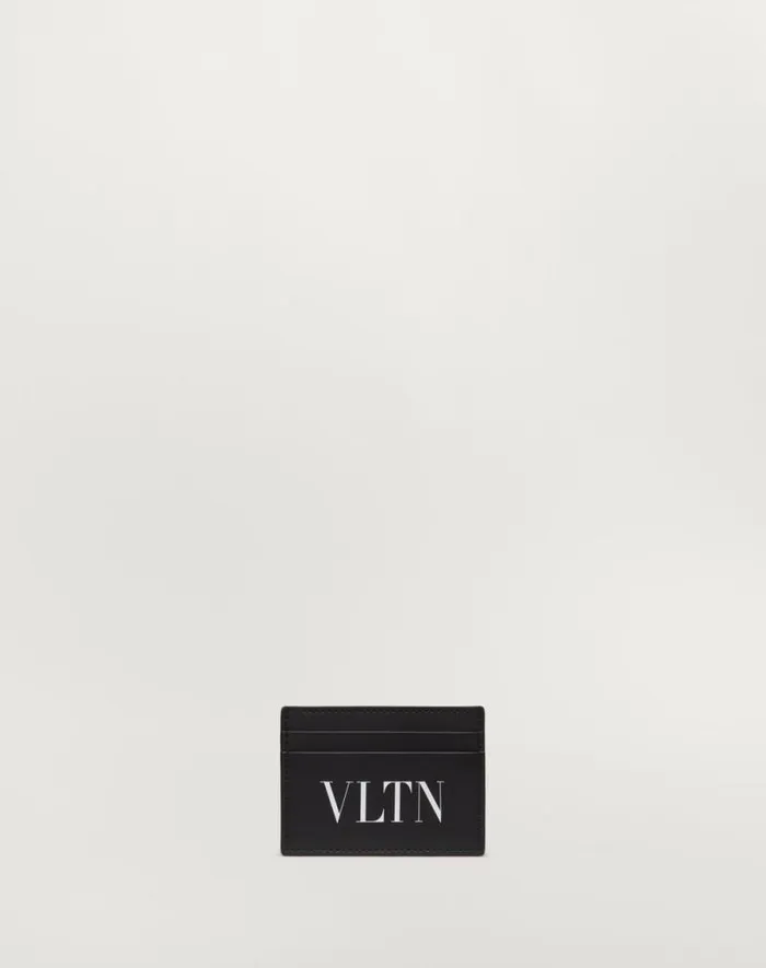 Valentino Wallets And Small Leather Goods Man Vltn Cardholder For Man In Blackwhite Blackwhite Valentino Wallets And Small Leather Goods Man Vltn Cardholder For Man In Blackwhite Blackwhite