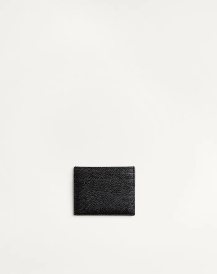 Valentino Wallets And Small Leather Goods Woman Vlogo Signature Grainy Calfskin Card Holder For Woman In Rose Quartz Rose Quartz Valentino Wallets And Small Leather Goods Woman Vlogo Signature Grainy Calfskin Card Holder For Woman In Rose Quartz Rose Quartz