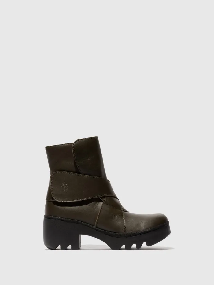 Velcro Ankle Boots TEFA532FLY MILITARY Women Fly London Ankle Boots