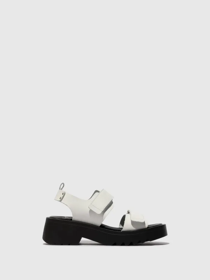 Velcro Sandals MEKA857FLY OFFWHITE Women Fly London Sandals