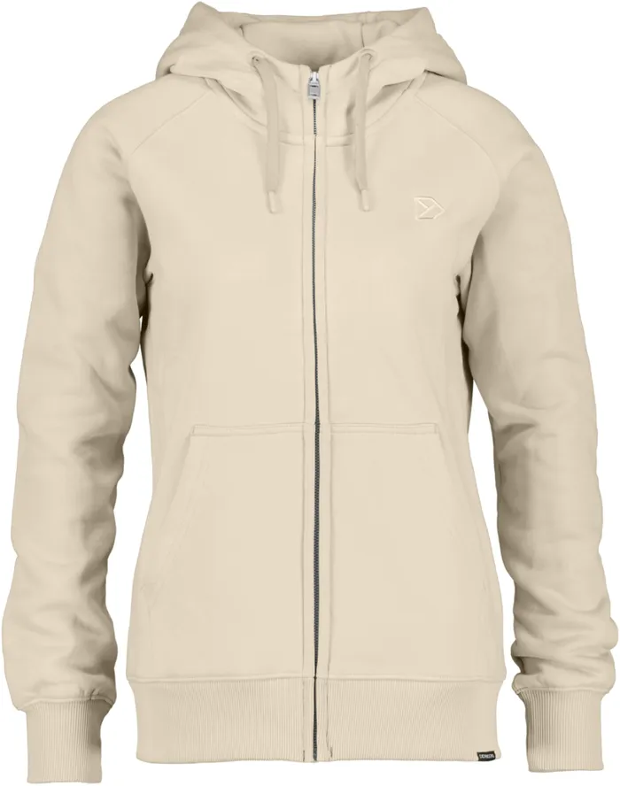 Ven Women039s Full Zip Light Beige Women Didriksons Hoodies and Sweatshirts