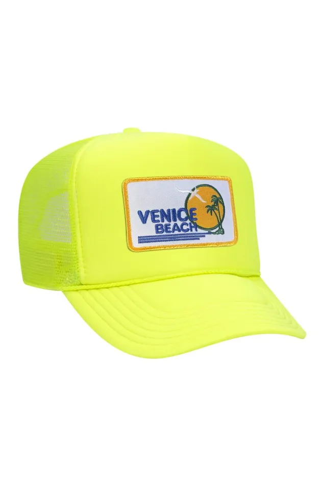 Venice Beach Vintage Trucker Hat WomenMen Aviator Nation Trucker Hats