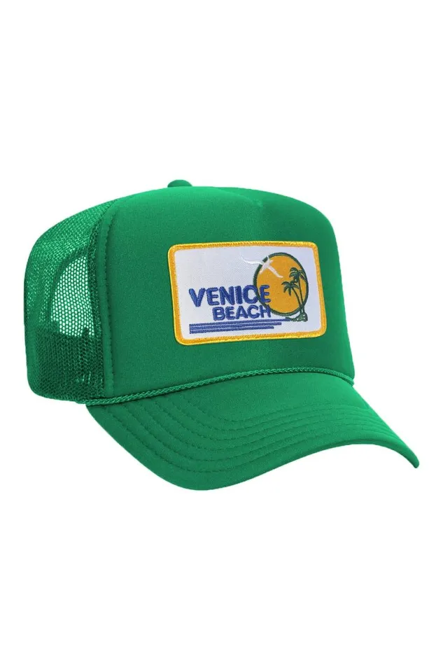 Venice Beach Vintage Trucker Hat WomenMen Aviator Nation Trucker Hats