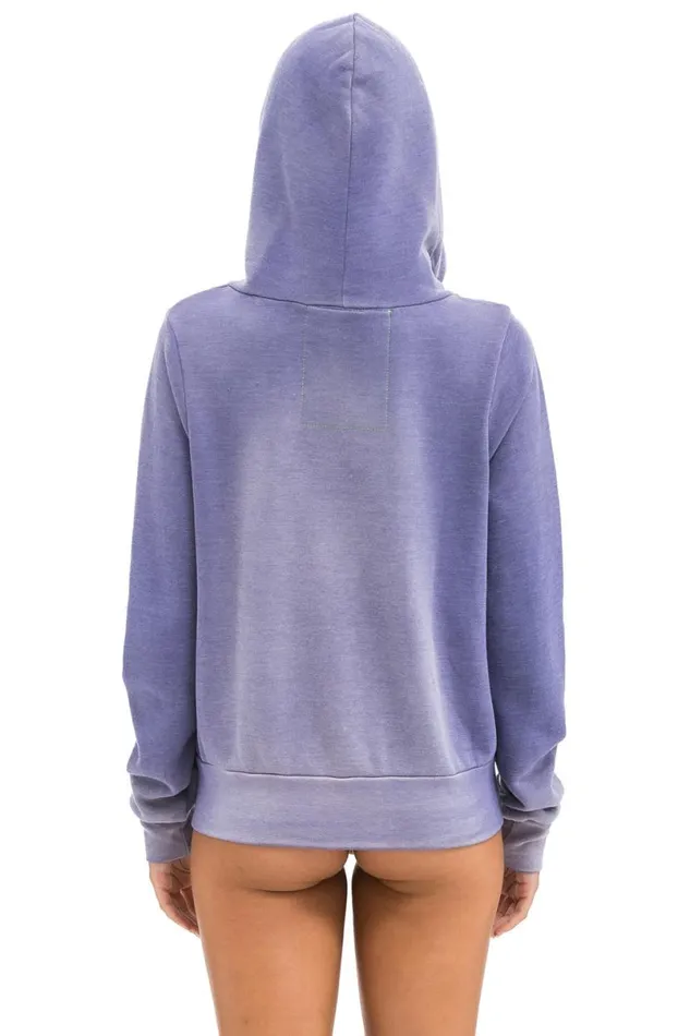 Venice Surfer Zip Hoodie 8211 Faded Grape WomenMen Aviator Nation Hoodies
