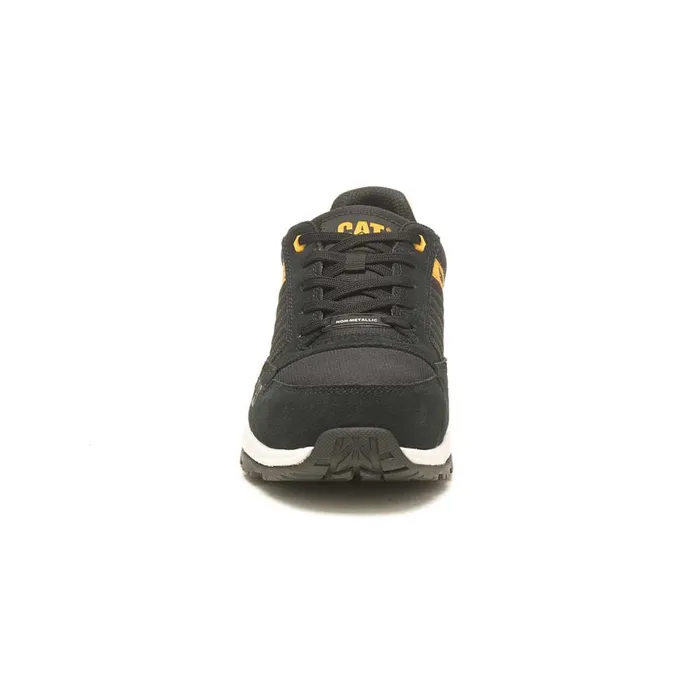 Venward Composite Toe Work Shoe Blackcat Yellow Men Cat Footwear Slip Resistant