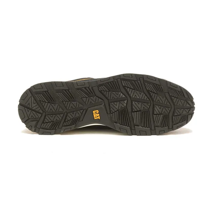 Venward Composite Toe Work Shoe Blackcat Yellow Men Cat Footwear Slip Resistant