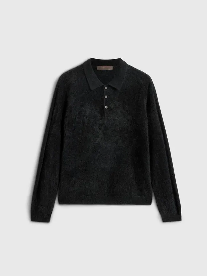 VERONA POLO Black Men John Varvatos Sweaters
