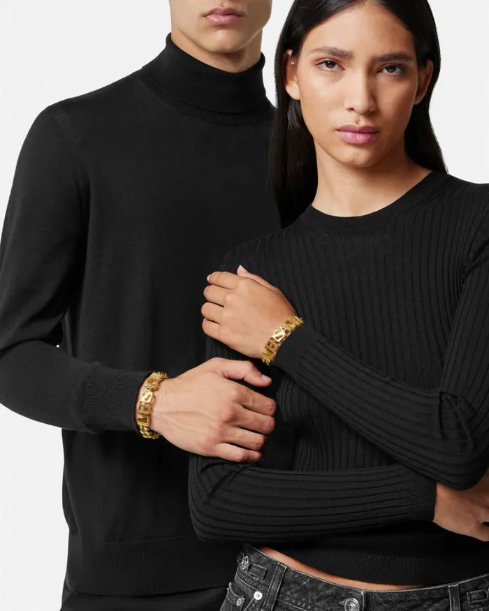 Versace Bracelet Light Gold WomenMen Versace Bracelets