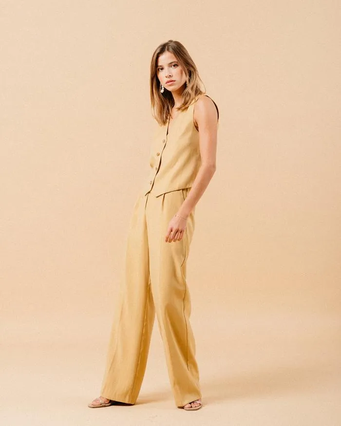 VEST OCRE MATHIEU Shop Grace and Mila Waistcoats