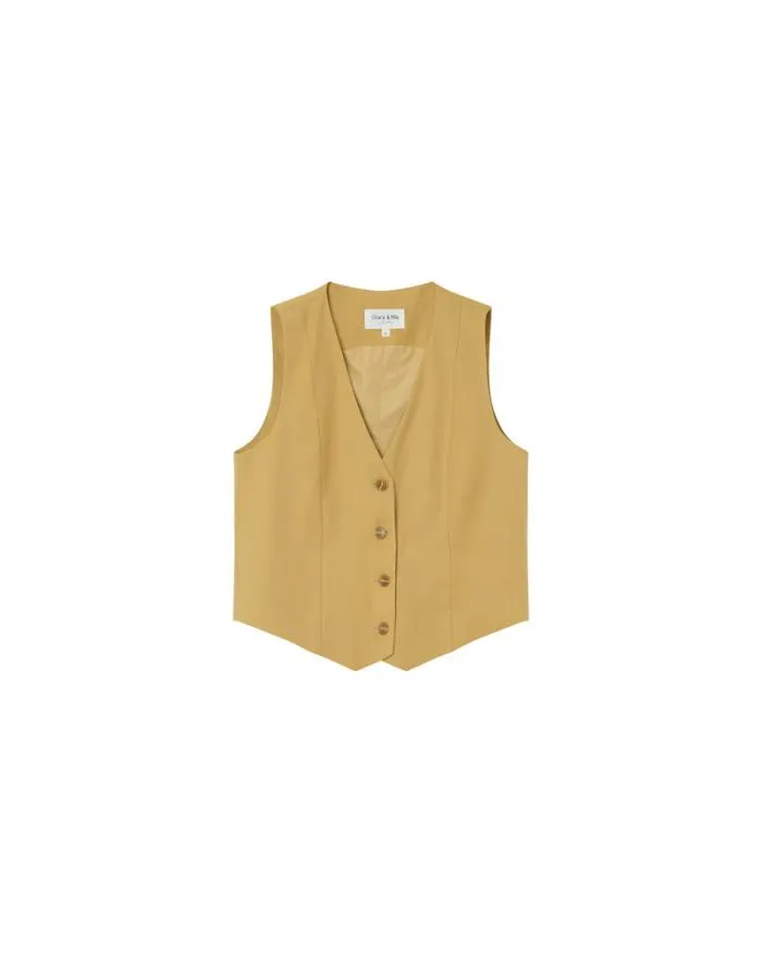 VEST OCRE MATHIEU Shop Grace and Mila Waistcoats