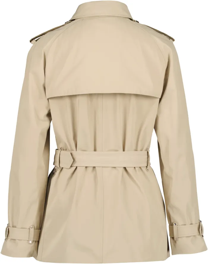 Viktoria Jacket Clay Beige Women Didriksons Trenchcoats