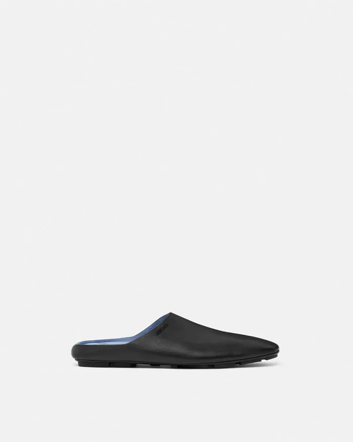 Villa Slippers Black Men Versace Sandals and Slides