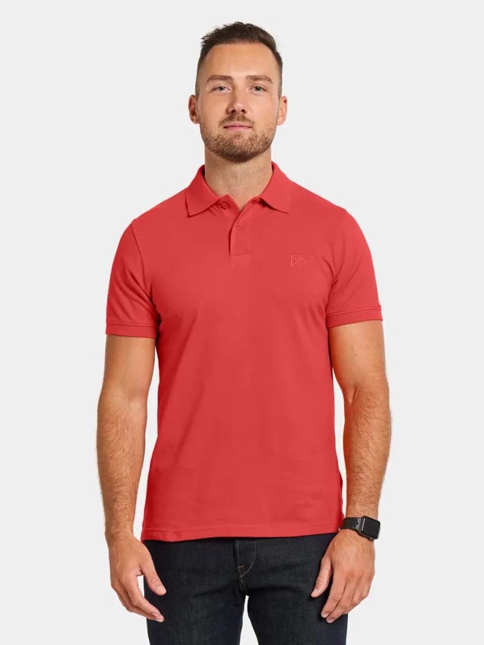 Ville Men039s Pike 3 Pomme Red Men Didriksons Tshirts and Polos