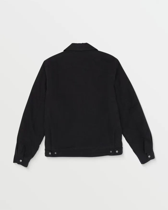 Voider Lined Jacket 8211 Black Mens Volcom Jackets
