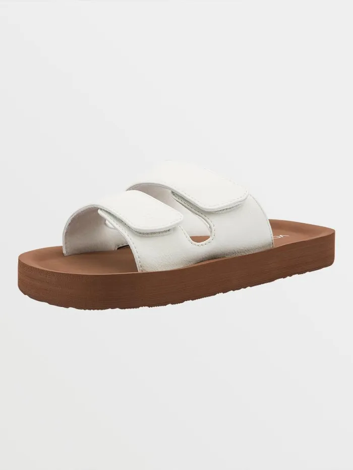 Volcom Squared Sandals 8211 White Womens Volcom Sandals