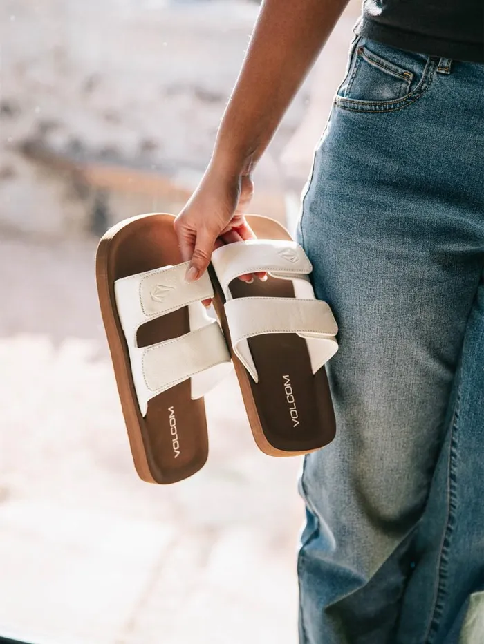 Volcom Squared Sandals 8211 White Womens Volcom Sandals