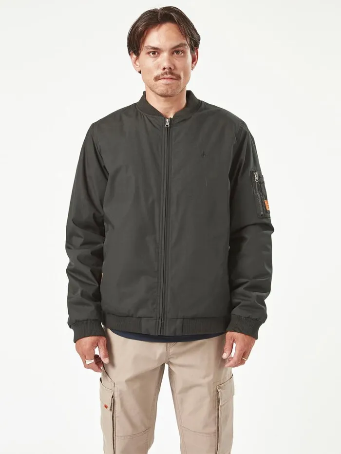 Volcom Workwear Jacket 8211 Black Mens Volcom Jackets