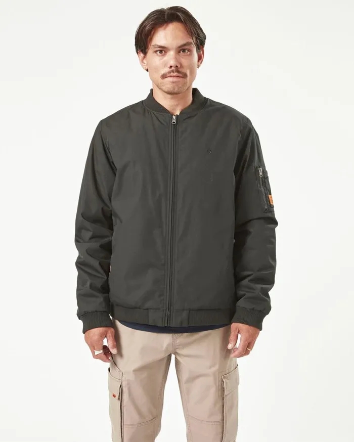 Volcom Workwear Jacket 8211 Black Mens Volcom Jackets