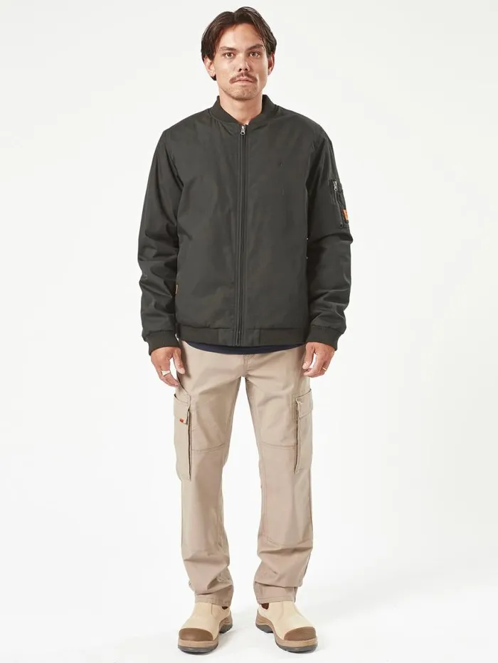 Volcom Workwear Jacket 8211 Black Mens Volcom Jackets