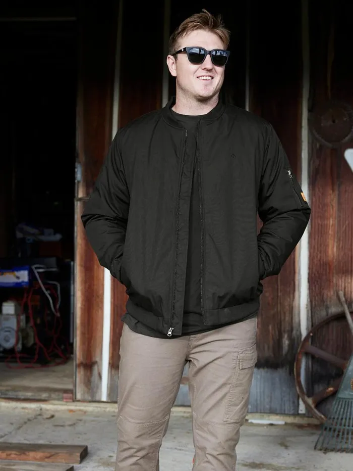 Volcom Workwear Jacket 8211 Black Mens Volcom Jackets