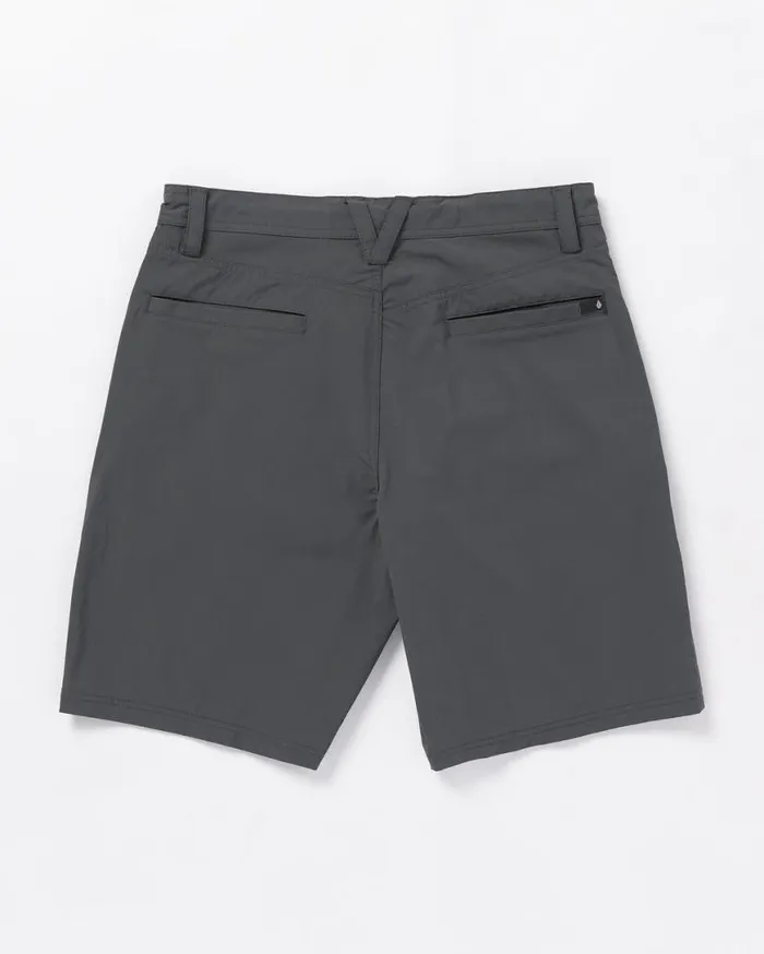 Voltripper Hybrid Shorts 8211 Asphalt Black Mens Volcom Golf