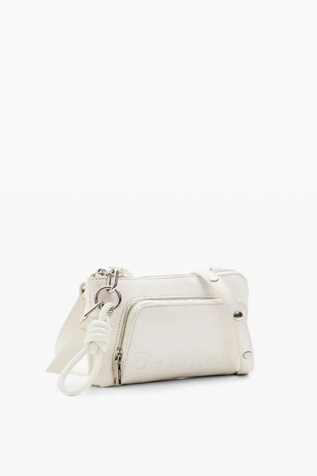 Wallets Women Desigual Logo Mini Bag White