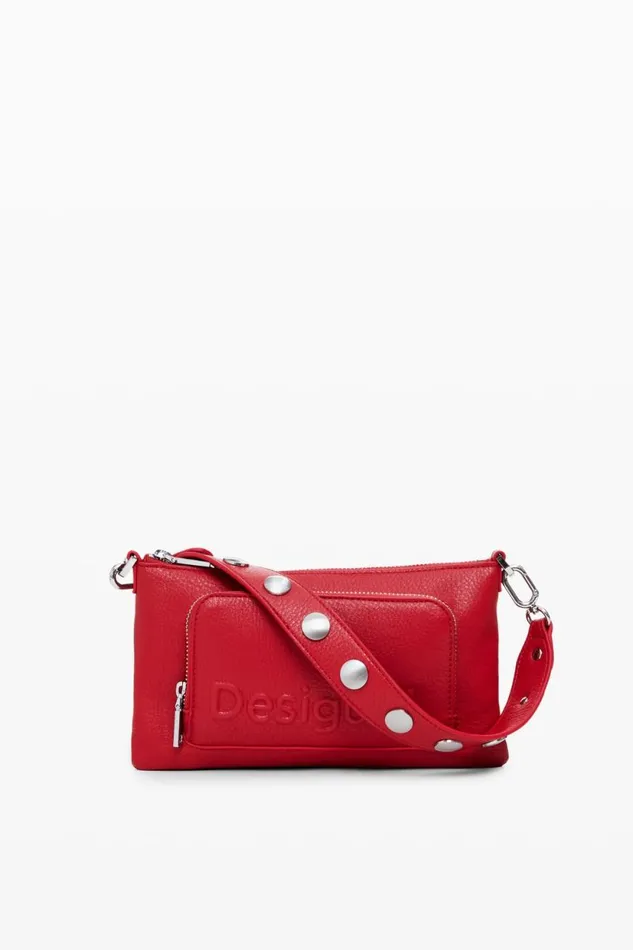 Wallets Women Desigual Mini Half Logo Bag Red