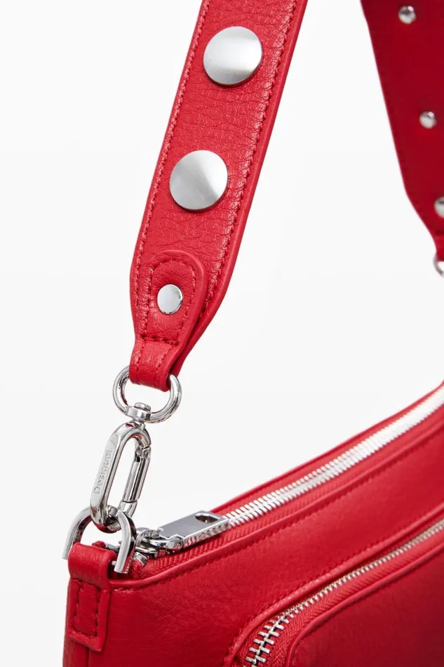 Wallets Women Desigual Mini Half Logo Bag Red
