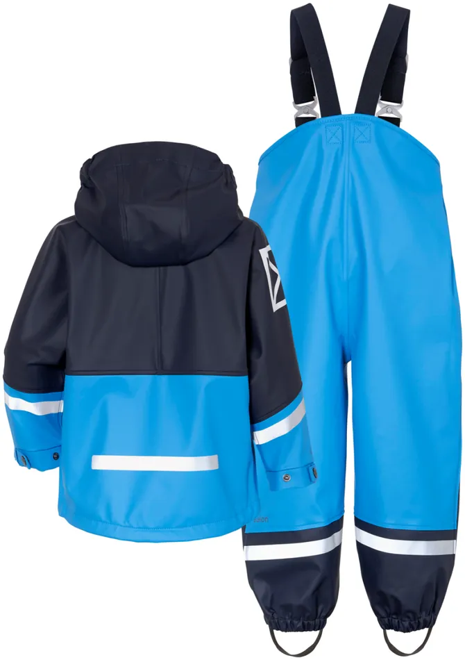 Waterman Kid039s Set Classic Sharp Blue Kids Didriksons Unlined Rain Set