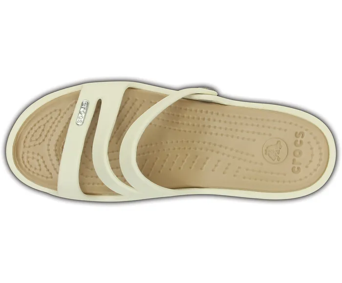 Wedges Women Patricia Sandal Oyster Gold Crocs