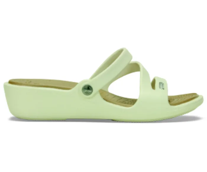 Wedges Women Patricia Sandal Oyster Gold Crocs