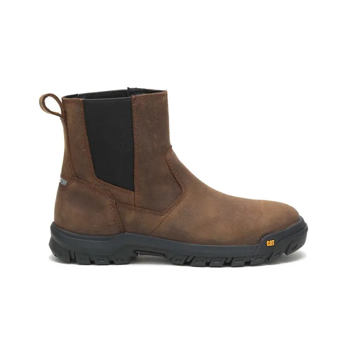 Wheelbase Steel Toe Work Boot Clay Men Cat Footwear Boots