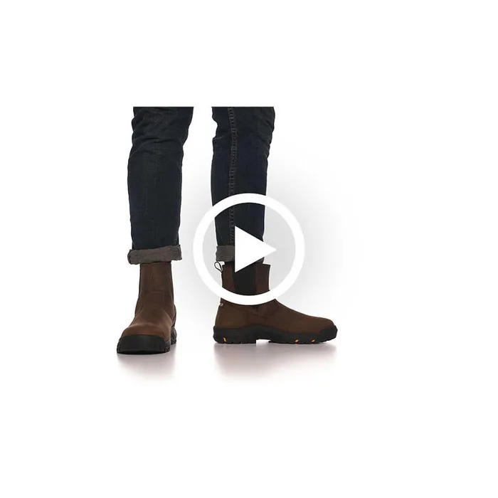 Wheelbase Steel Toe Work Boot Clay Men Cat Footwear Boots