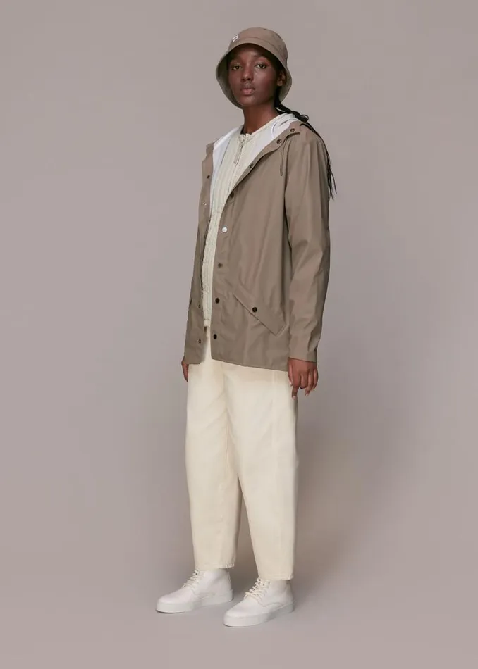Whistles Coats and Jackets Grey Rains Zip Liner Jacket 8211 Women